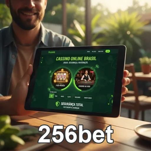 Ilustração de Experimente o Aplicativo 256bet para Cassino no Móvel